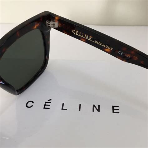 celine glasses fake|How to spot fake Celine sunglasses. Real vs fake Celine.